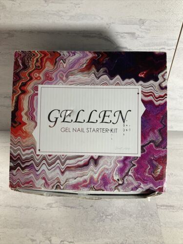 Gellen 12 Colors Gel Nail Polish Starter Kit - with 72W UV/LED Nail Lamp (6922730471607)